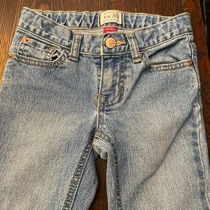 EUC stretch extensible bootcut jeans